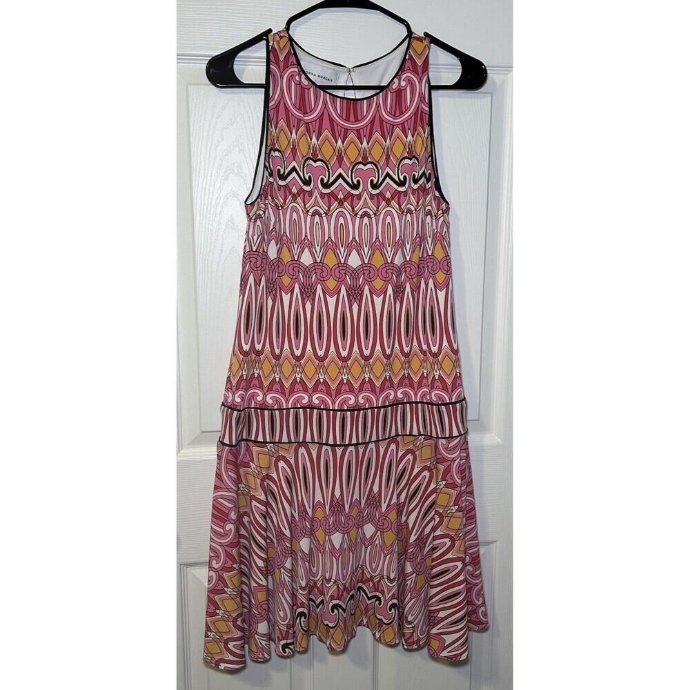 Donna Morgan Women’s Sleeveless Retro A-Line Midi Dress Size 8 NWOT